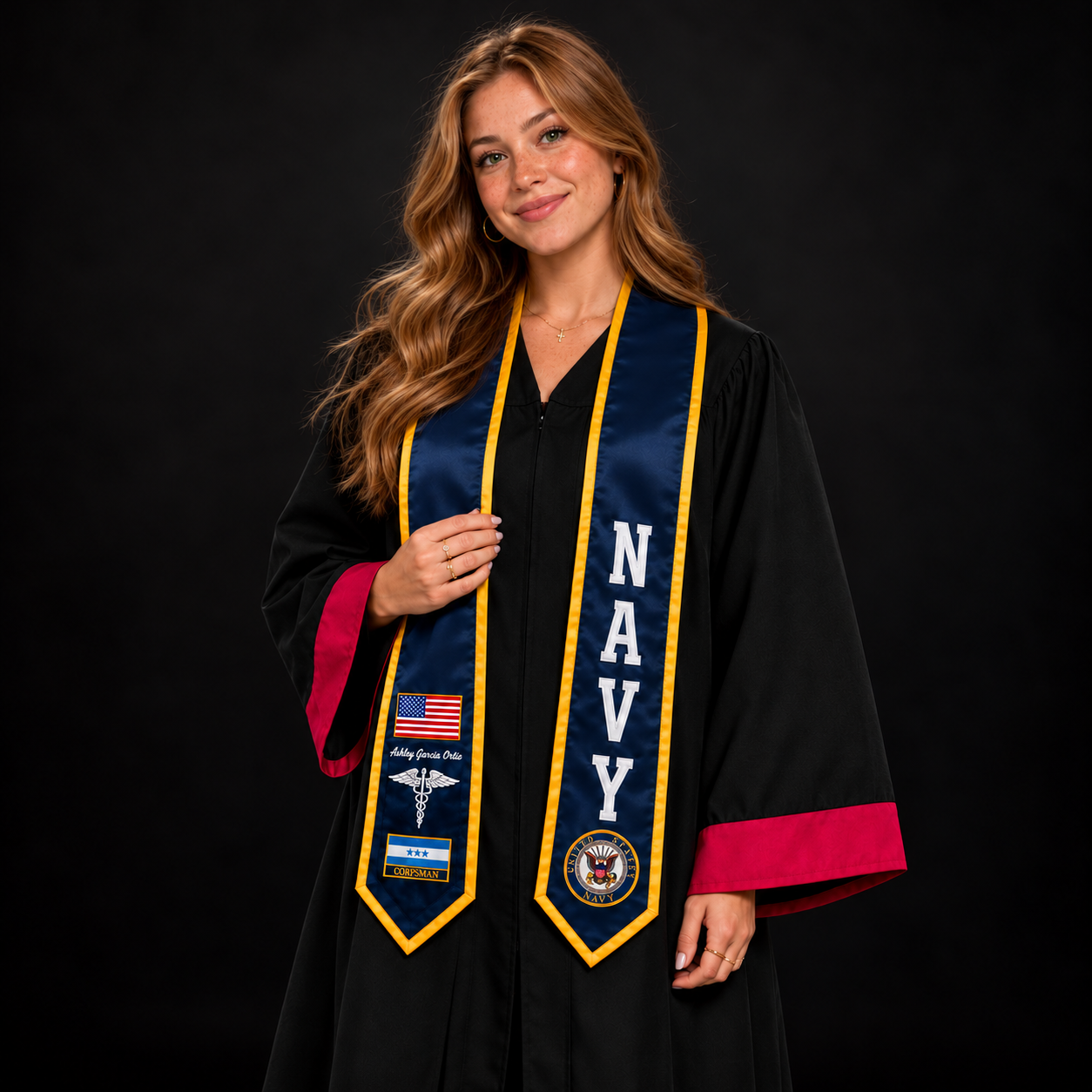Military graduation stole